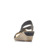 Rieker SANDAL fanni h6 fanni h6 / Black
