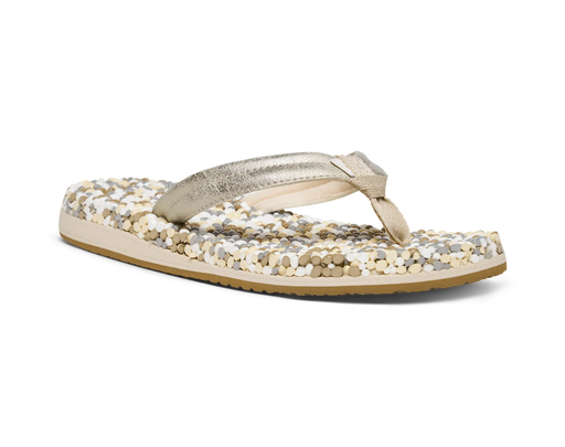 SANUK SANDAL 6 / Silver Bubblecush - Women Bubblecush - Women