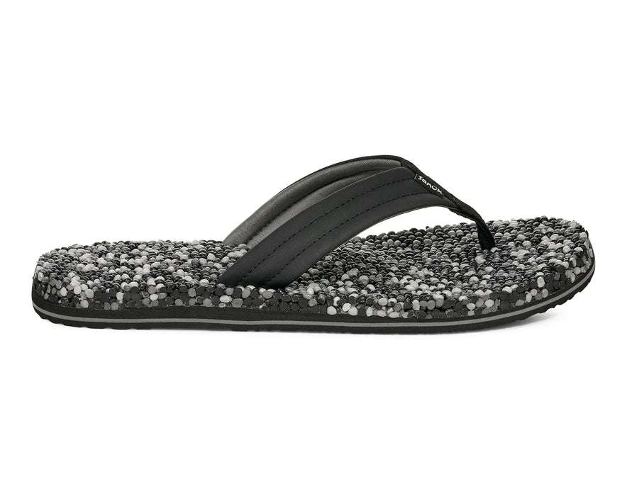 SANUK SANDAL 7 / Black Bubblecush - Men Bubblecush - Men