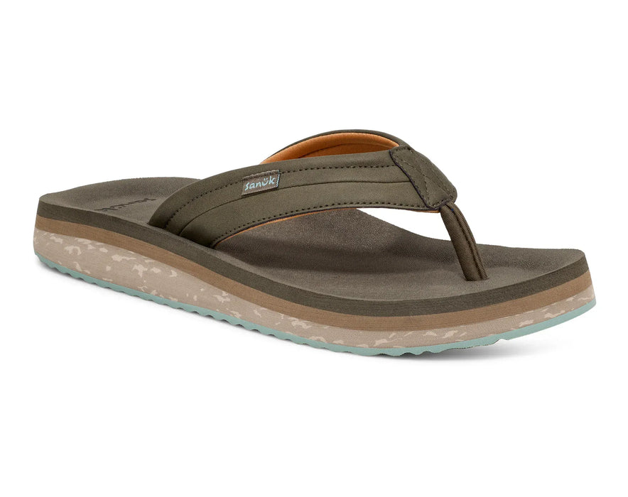SANUK SANDAL 7 / Olive Tiderush - Men Tiderush - Men