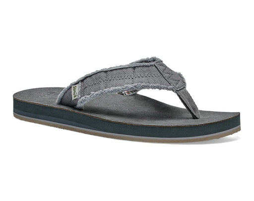 SANUK SANDAL 8 / Charcoal Fraid Not St - Men Fraid Not St - Men