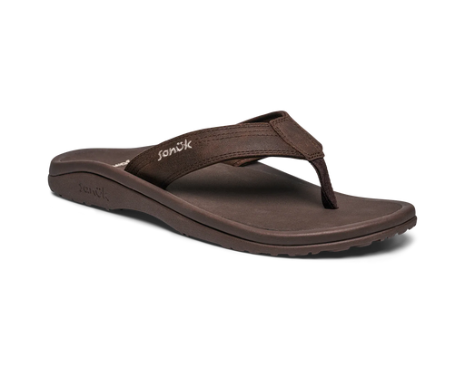 SANUK SANDAL 8 / True Brown On the Rocks - Men On the Rocks - Men