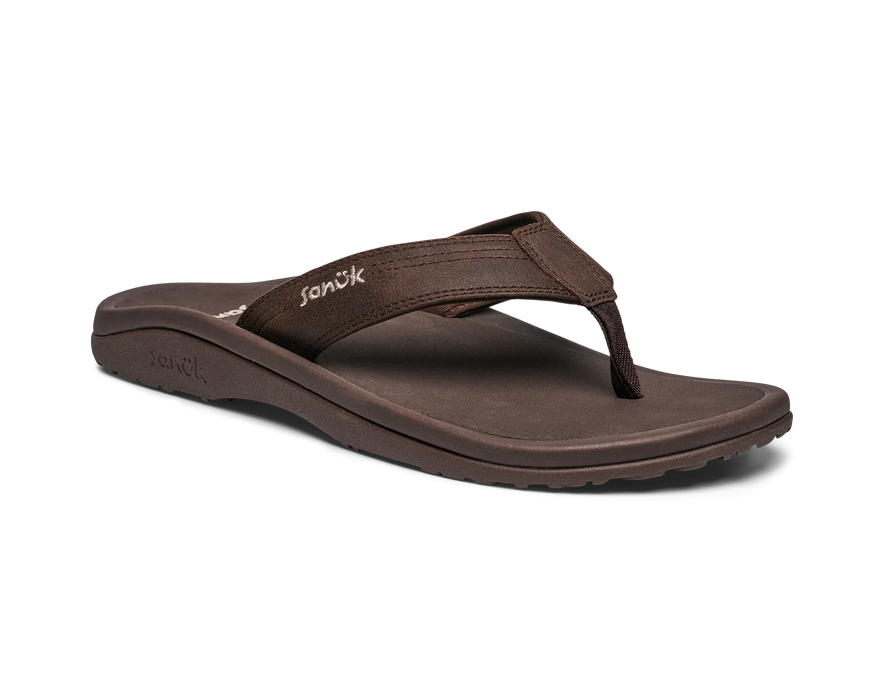 SANUK SANDAL 8 / True Brown On the Rocks - Men On the Rocks - Men