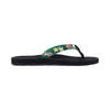 SCOTT SANDAL 6 / Green Scott Hawaii Women's Puale'i Rubber Slipper Scott Hawaii Women's Puale'i Rubber Slipper / Green