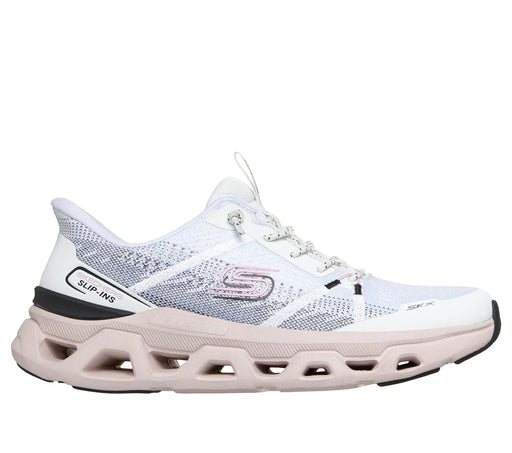 SKECHERS SHOES 6 / WHITE / BLACK / PINK Skechers Slip-ins: Glide-Step Altus - Fast Lane 198739715781 Skechers Slip-ins: Glide-Step Altus - Fast Lane