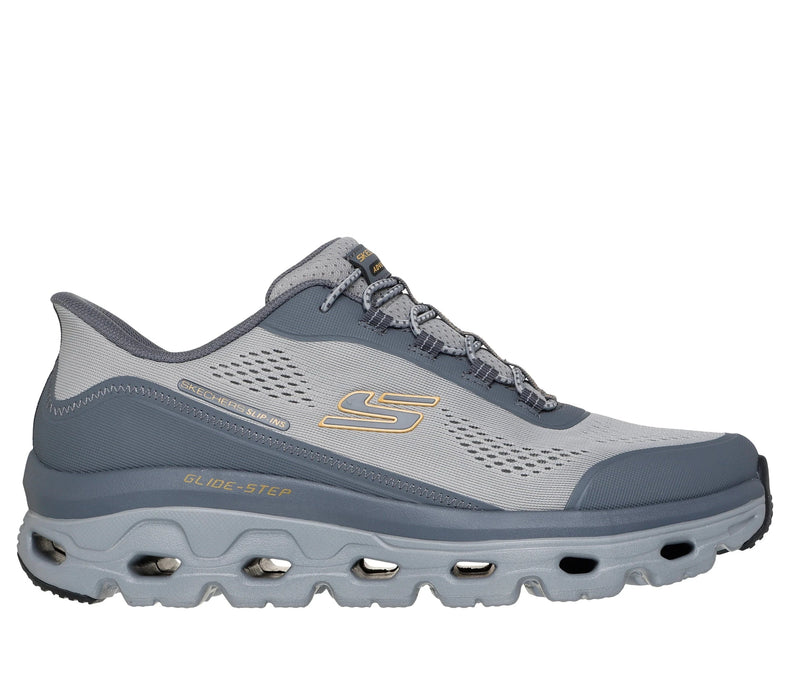 SKECHERS SHOES 8 / Gray Skechers Slip-Ins: Glide-Step Sole - Glover Peak Skechers Slip-Ins: Glide-Step Sole - Glover Peak