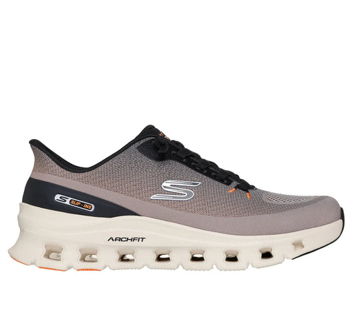 SKECHERS SHOES 8 / TAUPE / BLACK Skechers Slip-ins: Arch Fit Glide-Step Pro Skechers Slip-ins: Arch Fit Glide-Step Pro