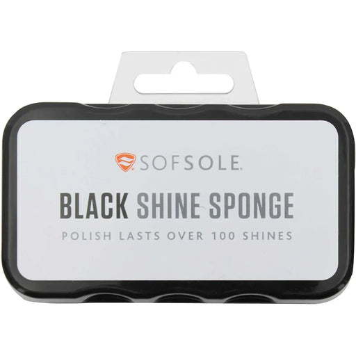 SOFSOLE accessories SOFSOLE Black Shine Sponge 096506918376 SOFSOLE Black Shine Sponge
