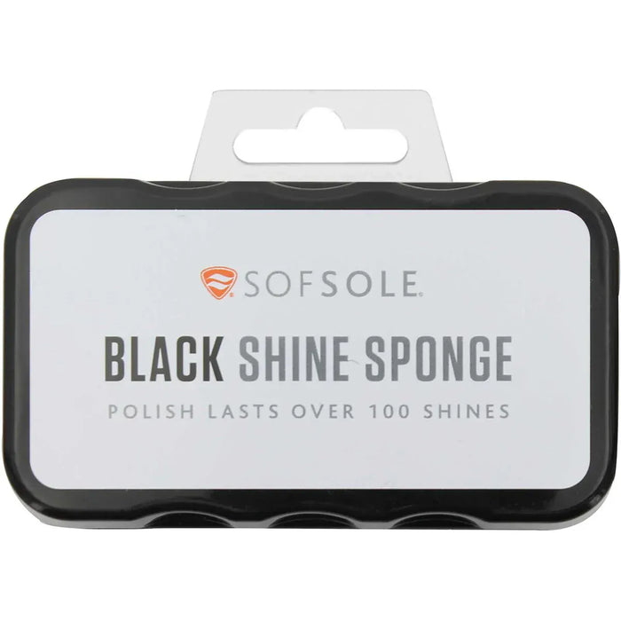 SOFSOLE accessories SOFSOLE Black Shine Sponge 096506918376 SOFSOLE Black Shine Sponge
