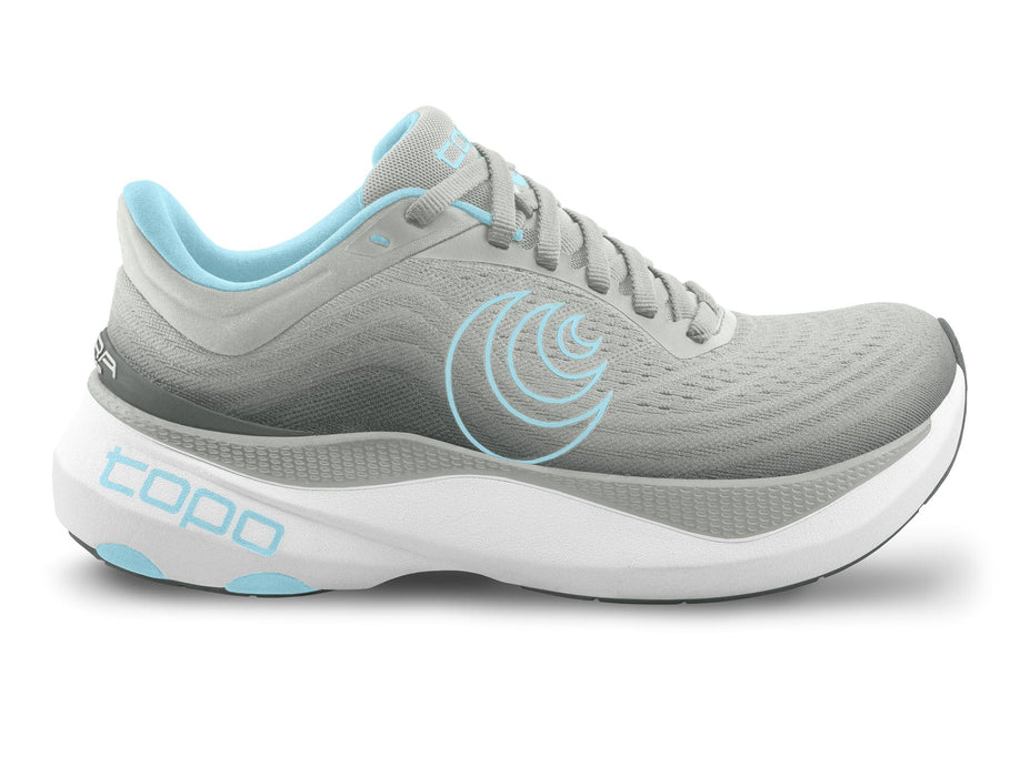 TOPO SHOES 6 / Grey/Blue / Standard Women's | Road Aura Women's | Road Aura