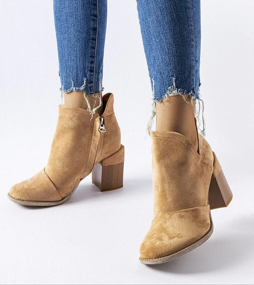 Ukrainian Vibe 5.5 Artemisia Eco Leather Heel Boots Artemisia Eco Leather Heel Boots