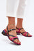 Ukrainian Vibe 5.5 Aurevé Interlaced Heel Sandals Aurevé Interlaced Heel Sandals