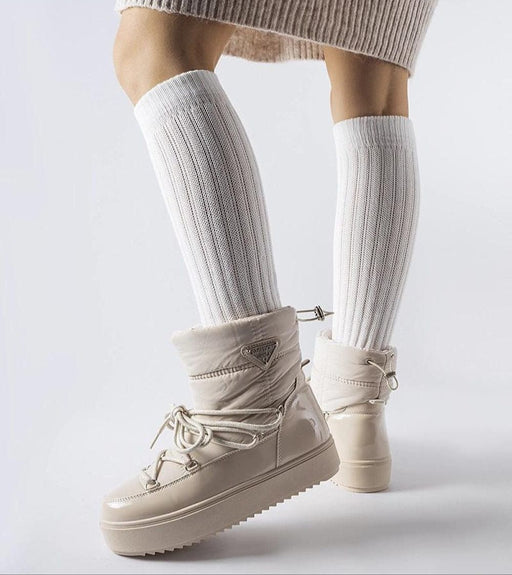 Ukrainian Vibe 5.5 Tharima insulated slip-on snow boots Tharima insulated slip-on snow boots