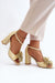 Ukrainian Vibe Alessira Post-Heel Leather Sandals Alessira Post-Heel Leather Sandals