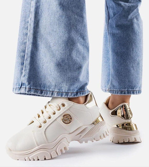 Ukrainian Vibe Arpaia Chunky Brown Sneakers for Women Arpaia Chunky Brown Sneakers for Women