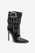 Ukrainian Vibe Arselina Silverbelt Patent Heel Boots Arselina Silverbelt Patent Heel Boots
