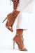 Ukrainian Vibe Astrielle High-Heel Crystal Sandals Astrielle High-Heel Crystal Sandals
