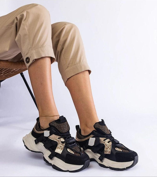 Ukrainian Vibe Avessia Elevated Suede Accent Sneakers Avessia Elevated Suede Accent Sneakers