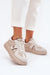 Ukrainian Vibe Beige / 5.5 Caravelle Mixed-Leather Sneakers Caravelle Mixed-Leather Sneakers