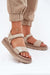 Ukrainian Vibe Beige / 5.5 Lirasha Leather Platform Sandals Lirasha Leather Platform Sandals