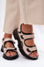 Ukrainian Vibe Beige / 5.5 Teravelle Sport Leather Velcro Sandals Teravelle Sport Leather Velcro Sandals