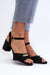 Ukrainian Vibe Black / 5.5 Avenari Soft Suede Embellished Sandals Avenari Soft Suede Embellished Sandals