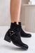 Ukrainian Vibe Black / 5.5 Eranise Suede Cold-Weather Boots Eranise Suede Cold-Weather Boots