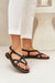 Ukrainian Vibe Black / 5.5 Erinelle Interwoven Leather Sandals Erinelle Interwoven Leather Sandals