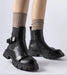 Ukrainian Vibe Black / 5.5 Insulated Heel Boots Marvéra Insulated Heel Boots Marvéra