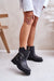 Ukrainian Vibe Black / 5.5 Nevarelle Leather Platform Heel Boots Nevarelle Leather Platform Heel Boots