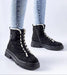 Ukrainian Vibe Black / 5.5 Pombera Suede Platform Boots Pombera Suede Platform Boots