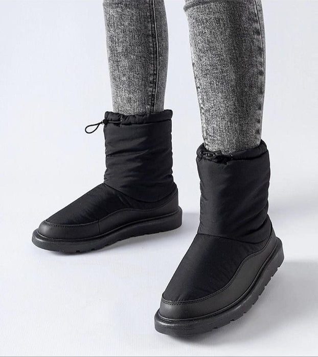 Ukrainian Vibe Black / 5.5 Sylverra Slip-On Winter Snow Boots Sylverra Slip-On Winter Snow Boots
