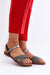 Ukrainian Vibe Black / EU 36 | US 5.5 Serelvia Minimal Strap Sandals Serelvia Minimal Strap Sandals