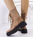 Ukrainian Vibe Braveda Brown Elastic-Top Boots Braveda Brown Elastic-Top Boots