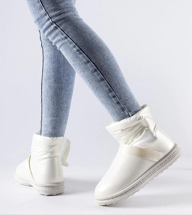 Ukrainian Vibe Brivona Glossy Velcro Snow Boots Brivona Glossy Velcro Snow Boots