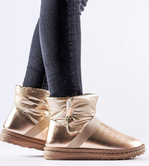 Ukrainian Vibe Brivona Glossy Velcro Snow Boots Brivona Glossy Velcro Snow Boots