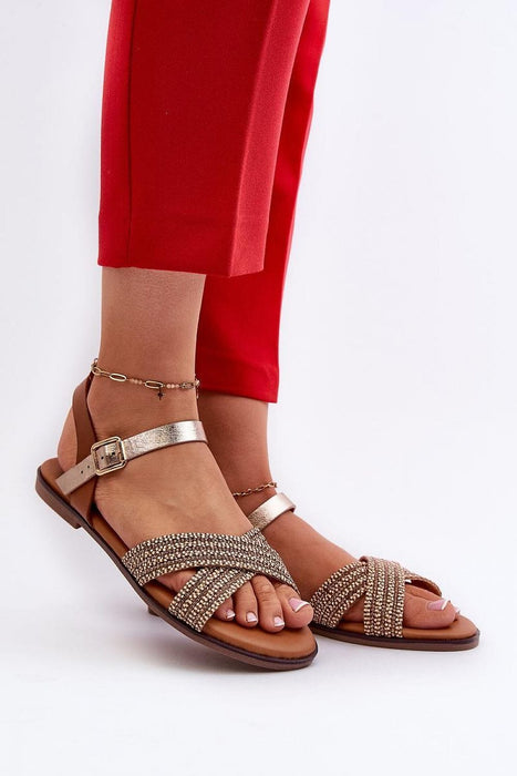Ukrainian Vibe Brown / EU 36 | US 5.5 Serelvia Minimal Strap Sandals Serelvia Minimal Strap Sandals