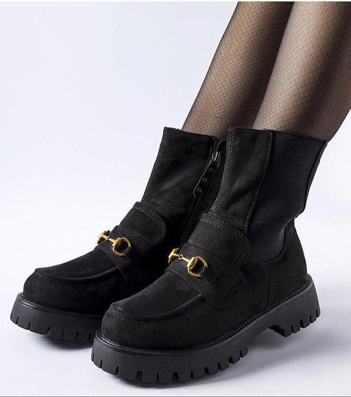 Ukrainian Vibe Caelora insulated ankle boots with buckle Caelora insulated ankle boots with buckle