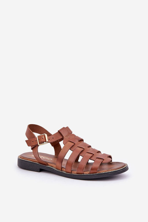 Ukrainian Vibe Celira Flat Leather Sandals Celira Flat Leather Sandals