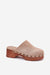 Ukrainian Vibe Corveda Studded Suede Wedge Clogs Corveda Studded Suede Wedge Clogs