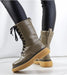 Ukrainian Vibe Draxira lace-up combat boots Draxira lace-up combat boots