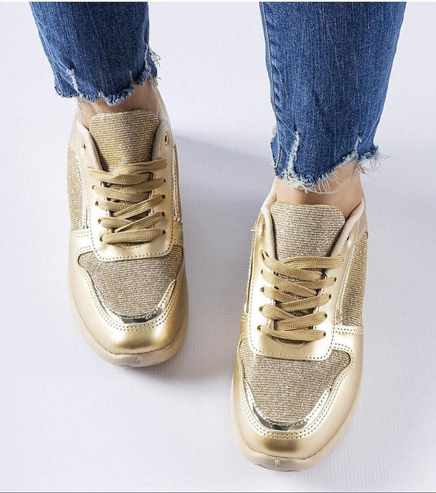 Ukrainian Vibe Facondo White Lace-Up Sneakers for Women Facondo White Lace-Up Sneakers for Women