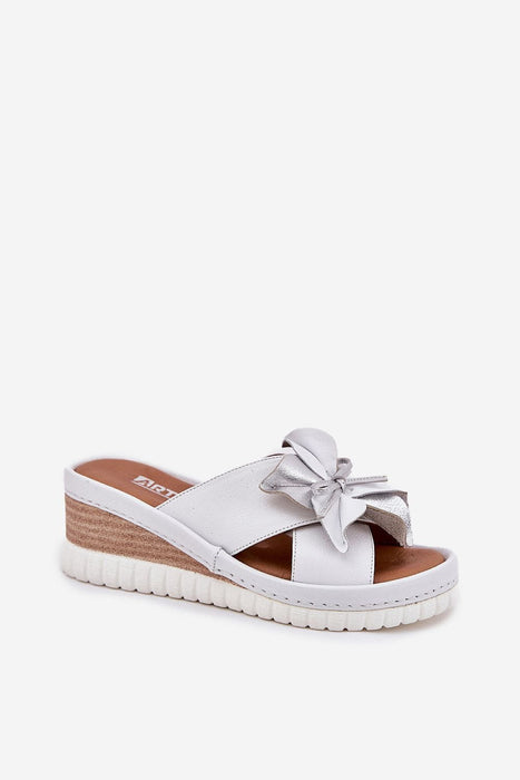 Ukrainian Vibe Florenya Leather Wedge Flip-Flops Florenya Leather Wedge Flip-Flops