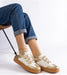 Ukrainian Vibe Gold / 5.5 Elurea Gold Velcro Street Sneakers Elurea Gold Velcro Street Sneakers