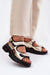 Ukrainian Vibe Gold / 5.5 Teravelle Sport Leather Velcro Sandals Teravelle Sport Leather Velcro Sandals