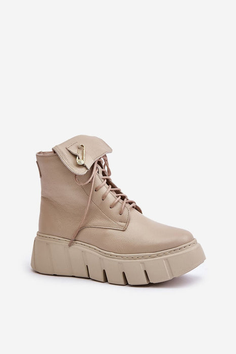 Ukrainian Vibe Kaelith Leather Platform Boots Kaelith Leather Platform Boots