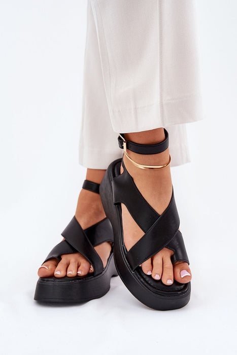 Ukrainian Vibe Lirianne Platform Buckle Sandals Lirianne Platform Buckle Sandals