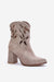 Ukrainian Vibe Lunavera Cutshade Suede Heel Boots Lunavera Cutshade Suede Heel Boots