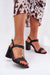 Ukrainian Vibe Marinia Braided Column-Heel Sandals Marinia Braided Column-Heel Sandals