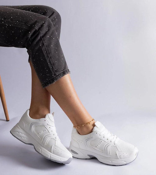 Ukrainian Vibe Melvyna White Motion Sneakers Melvyna White Motion Sneakers